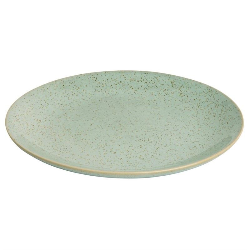 Olympia Porslinstallrikar med coup&eacute;motiv, ank&auml;gg, bl&aring; - 200 mm (4 stycken)