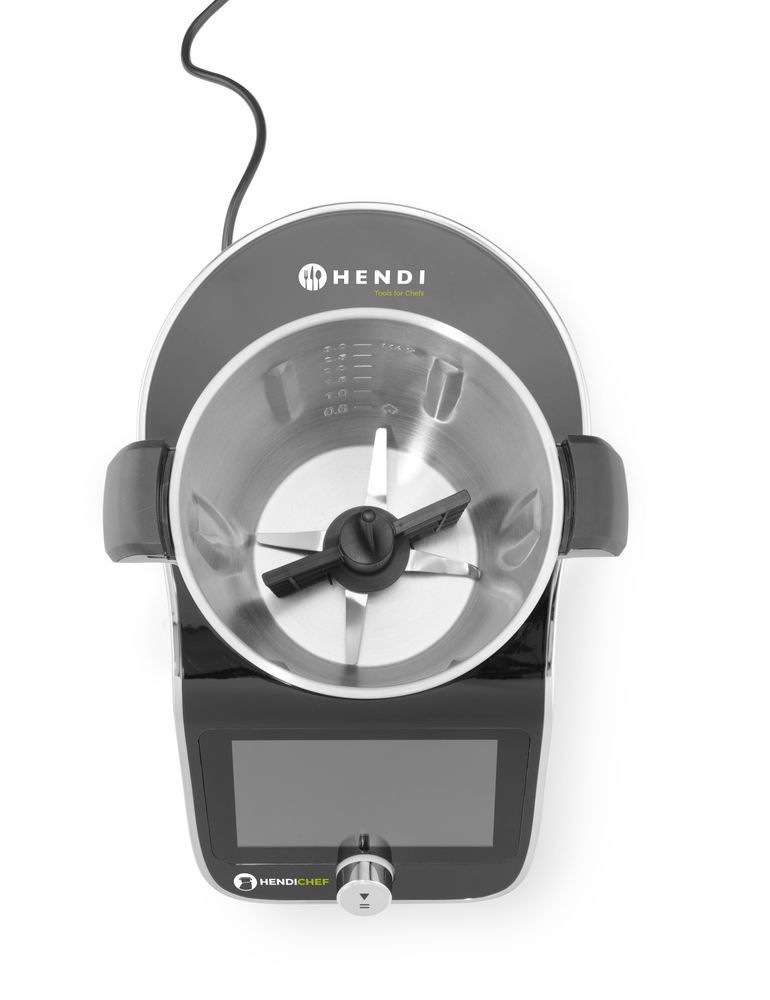 Processador de alimentos multifuncional Hendi HENDICEF, branco, 230V/1400W, 210x380x (A) 320mm