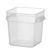 Pojemnik na żywność Hendi z wagą, 3,8 l, 190 x 190 x (wys.) 180 mm