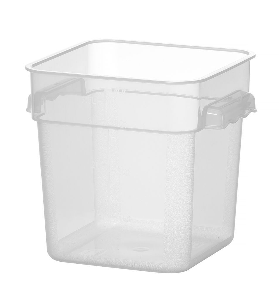 Pojemnik na żywność Hendi z wagą, 3,8 l, 190 x 190 x (wys.) 180 mm