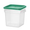 Pojemnik na żywność Hendi z wagą, 3,8 l, 190 x 190 x (wys.) 180 mm