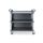 AmerBox serveringsvagn polypropen med 3 hyllplan, stor, inklusive sidopaneler, 1010x500x(H)960mm