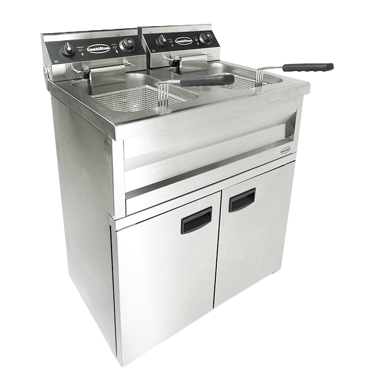 COMBISTEEL Elektrische Fritteuse 2x9l