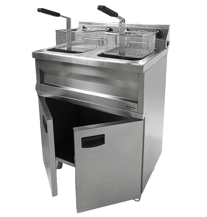 COMBISTEEL Elektrische Fritteuse 2x9l