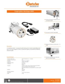 Fiche technique