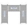 NordCap Regalsystem Z 170-230 / 174-234