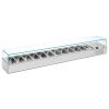 Mesa de trabajo refrigerada para pizza NordCap, vitrina refrigerada de mostrador A 2560-1/1