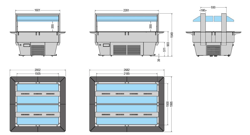 NordCap TIFFANY Bain-Marie 4 M BM