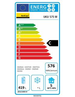 Etiqueta energ&eacute;tica