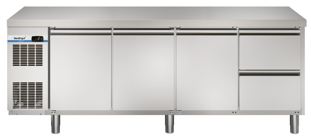 NordCap St&oacute;ł roboczy chłodniczy COOL-LINE (4 komory) KT-CL 2149 3T 2Z