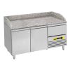 NordCap pizza refrigerated work table PT 2-C