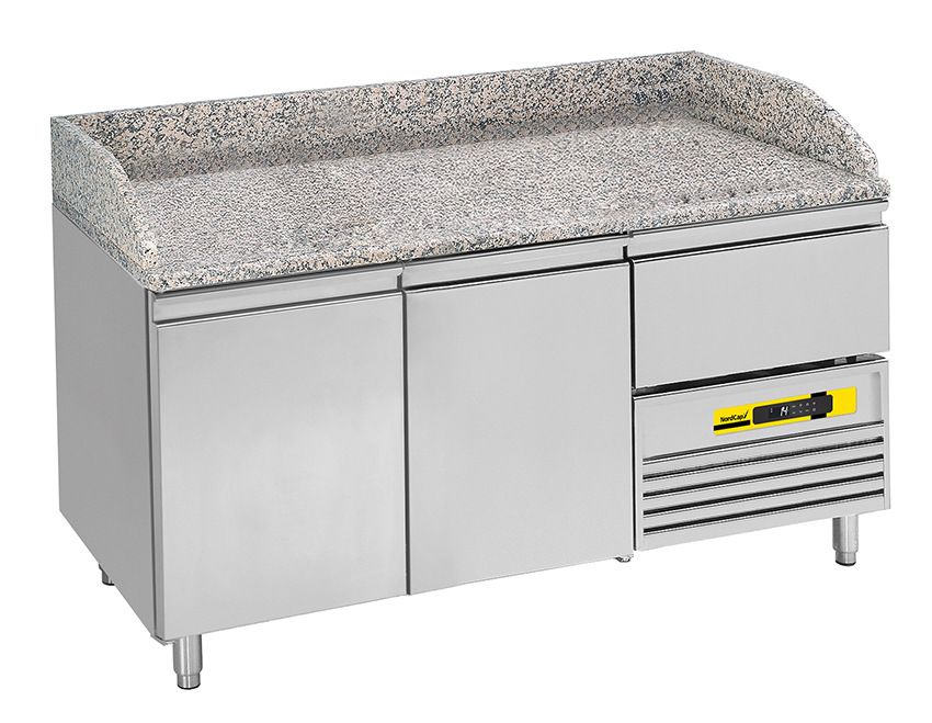 NordCap pizza refrigerated work table PT 2-C