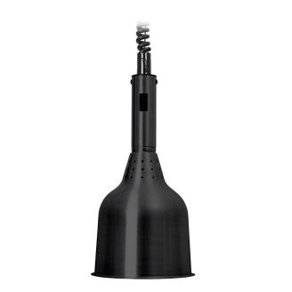 Varmelampe sort, inkl. 250W lampe