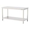 Mesa de trabalho Qusinox |160cm|