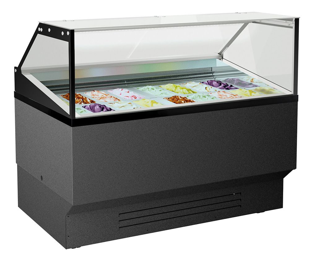 NordCap Vitrina expositora de helados COOL-LINE Rimini 16 G