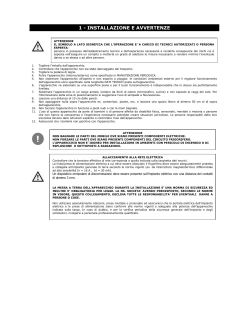 User manual