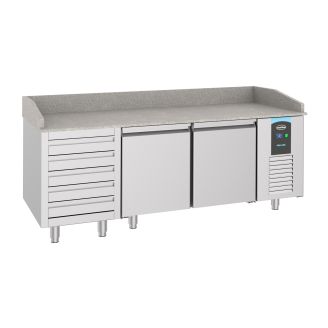 Combisteel Pizzawerkbank 2 deurs 5 laden