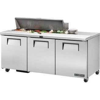 True 3-t&uuml;rige Saladette &ndash; 538 l (12 x 1/6)
