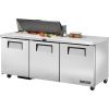 True 3-t&uuml;rige Saladette &ndash; 538 l (10 x 1/6)