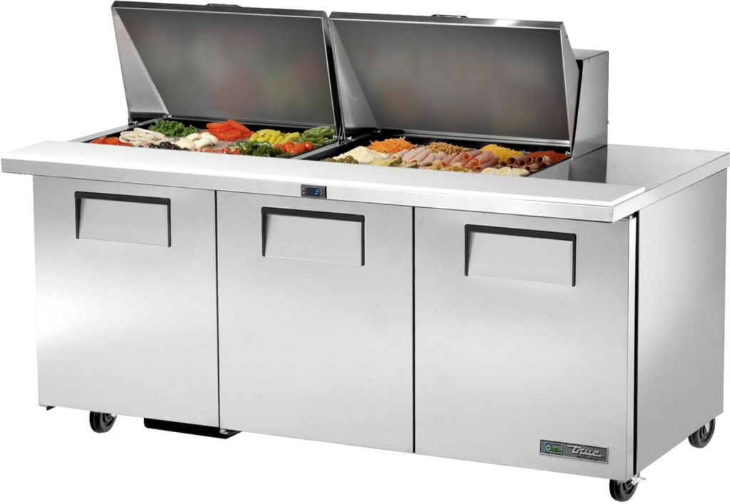 True Mega Top 3-d&oslash;rs saladette - 538L (24x 1/6)