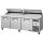True Bancada de pizza com 3 portas - 875L (12x 1/3)