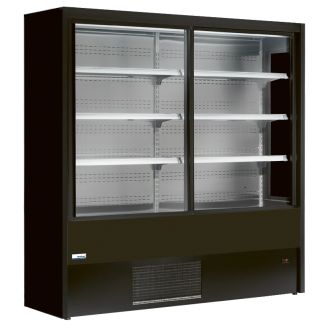 NordCap COOL-LINE OLIMPO 150 p&oacute;łka chłodząca ścienna z drzwiami przesuwnymi