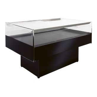 NordCap Wyspa chłodnicza COOL-LINE impulse FLATEY 1290 z drzwiami przesuwnymi z pleksiglasu