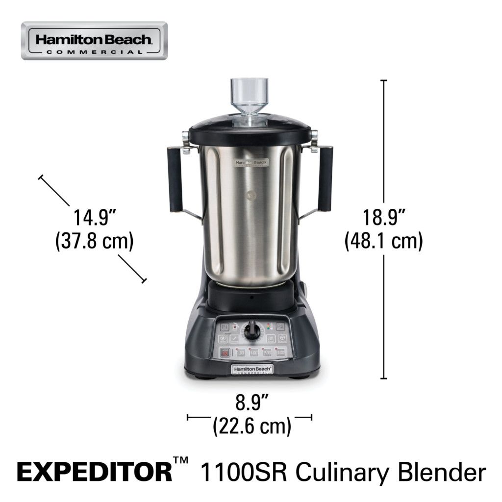 Mixeur Hamilton Beach Expeditor - 4,0 litres - HBF1100SR JB517
