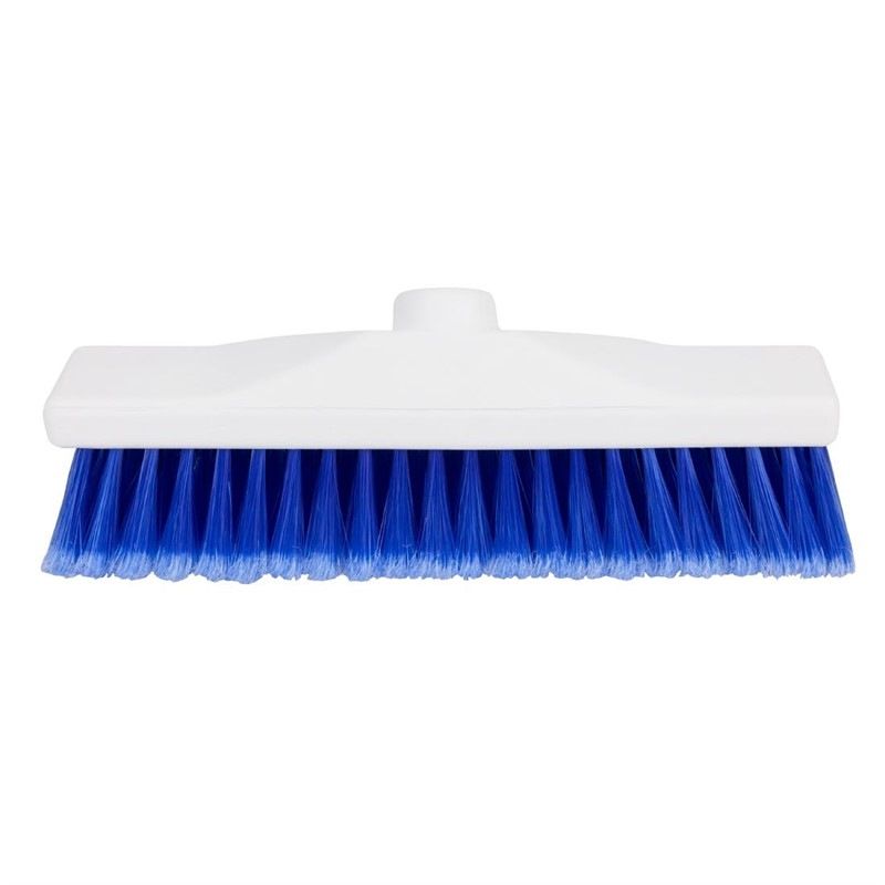 Jantex zachte hygi&euml;nische bezemkop blauw 300mm
