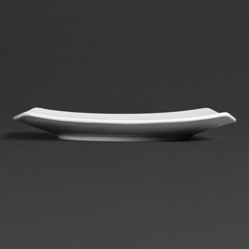 Geen merk Royal Porcelain Kana firkantede tallerkener Hvide - 210 mm (12 stk.)