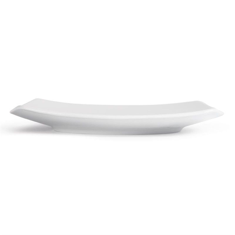 Geen merk Royal Porcelain Kana firkantede tallerkener Hvide - 210 mm (12 stk.)