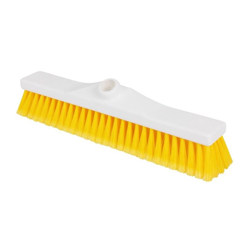 Jantex T&ecirc;te de balai hygi&eacute;nique souple jaune 400 mm