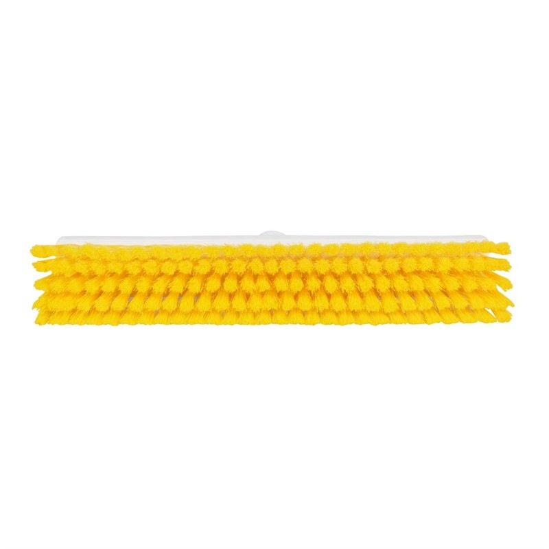 Jantex T&ecirc;te de balai hygi&eacute;nique souple jaune 400 mm
