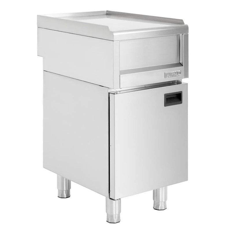 Buffalo 600 Serie Edelstahl Neutrale Vorbereitungswerkbank mit Unterschrank 400 mm