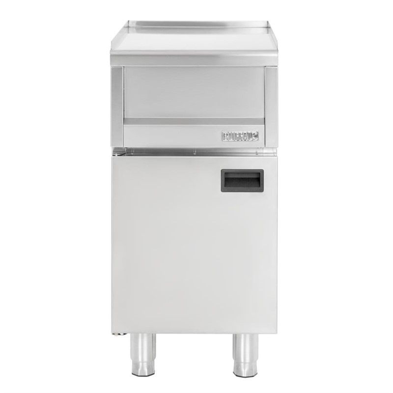 Buffalo 600 Serie Edelstahl Neutrale Vorbereitungswerkbank mit Unterschrank 400 mm