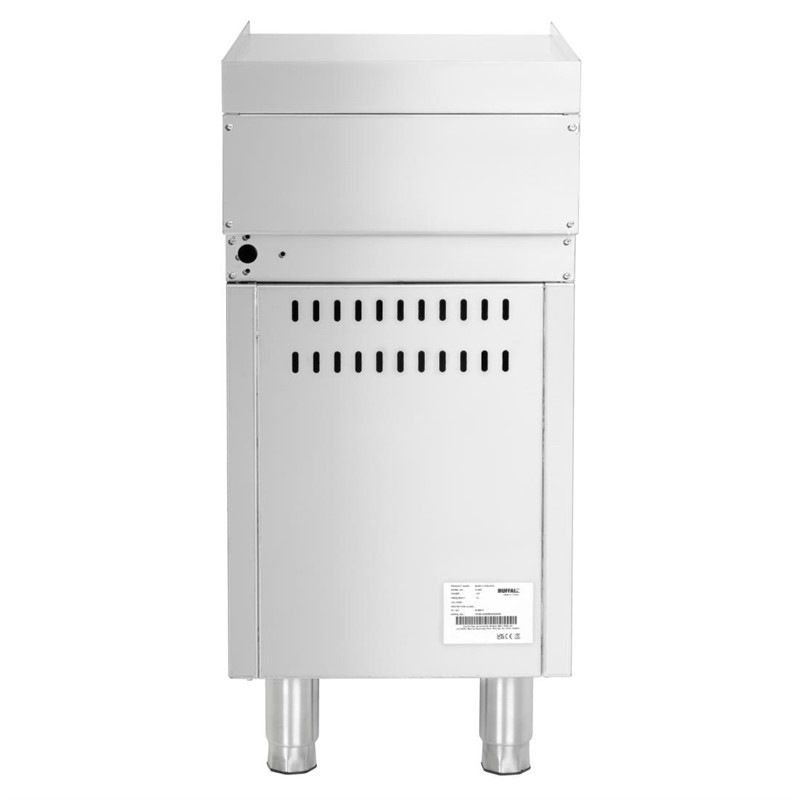 Buffalo 600 Serie Edelstahl Neutrale Vorbereitungswerkbank mit Unterschrank 400 mm