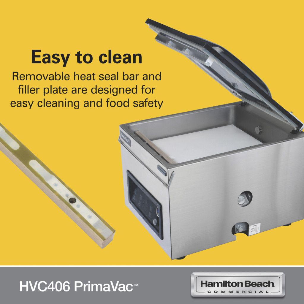 Hamilton Beach PrimaVac Vacuummachine - 406 mm - HVC406