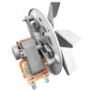 Buffalo Motor del ventilador y aspas del ventilador en sentido horario (JA371)