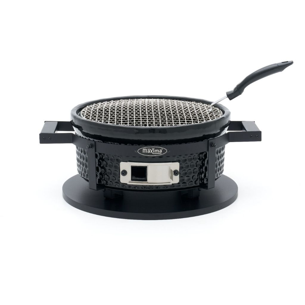 Maxima Hibachi Grill 14 inch - Ceramic - Tabletop Model