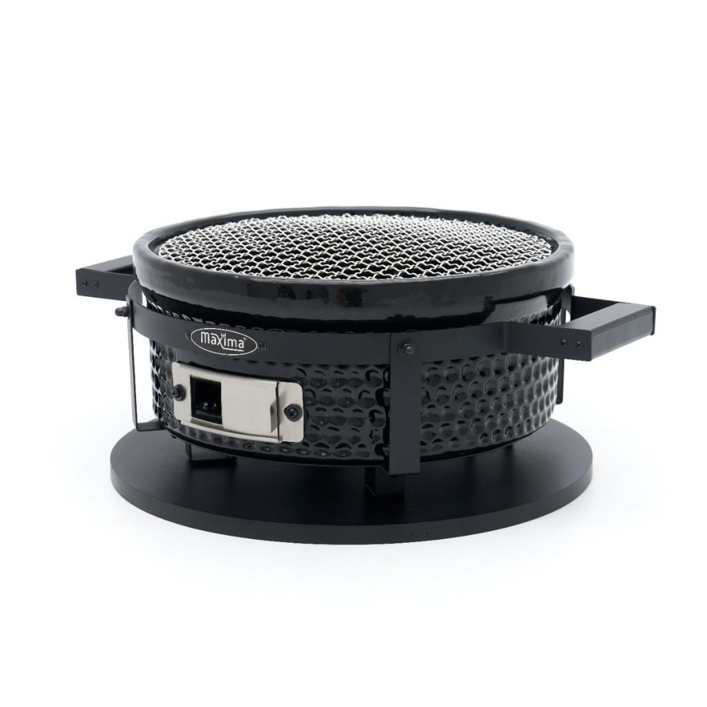 Maxima Hibachi Grill 14 inch - Ceramic - Tabletop Model