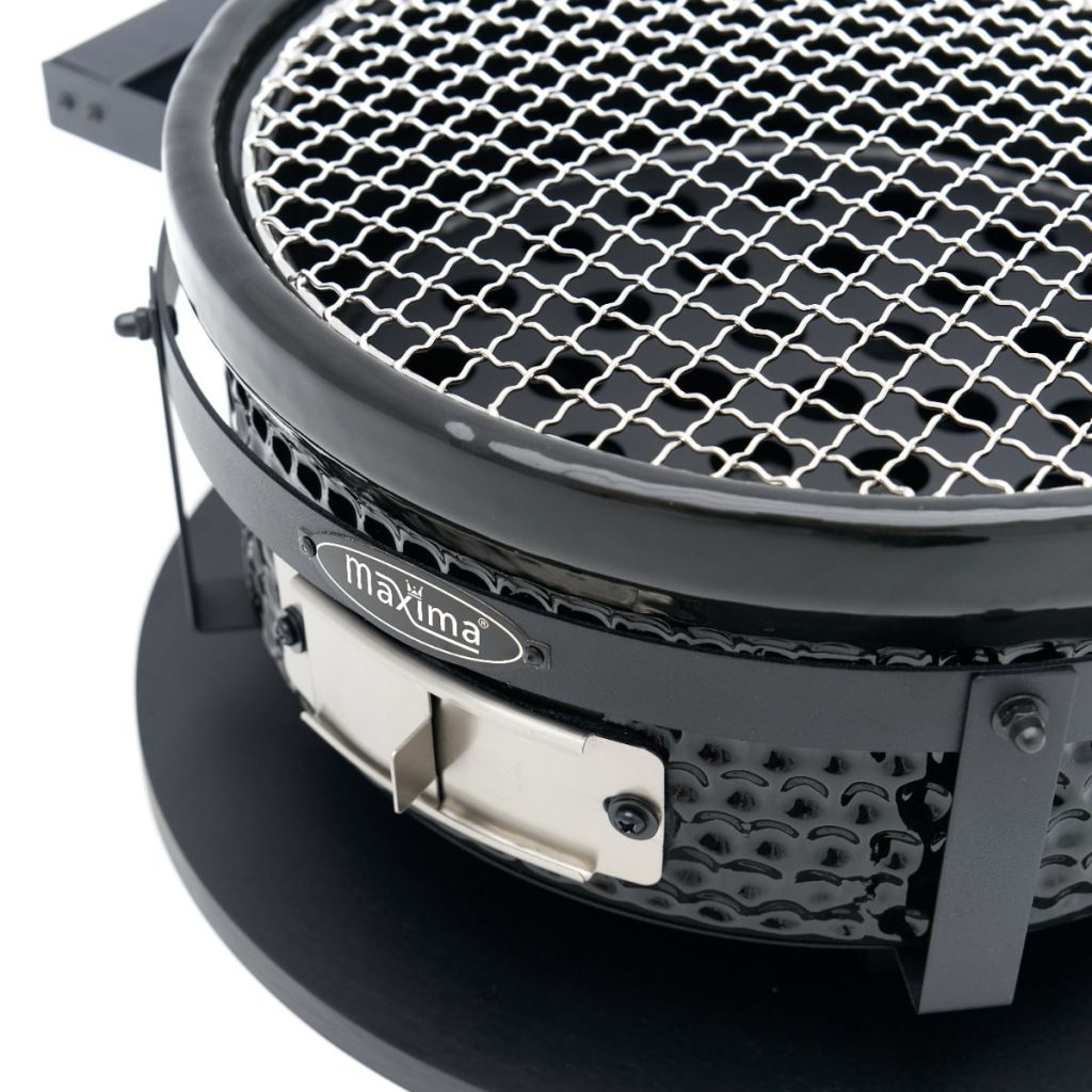 Maxima Hibachi Grill 14 inch - Ceramic - Tabletop Model