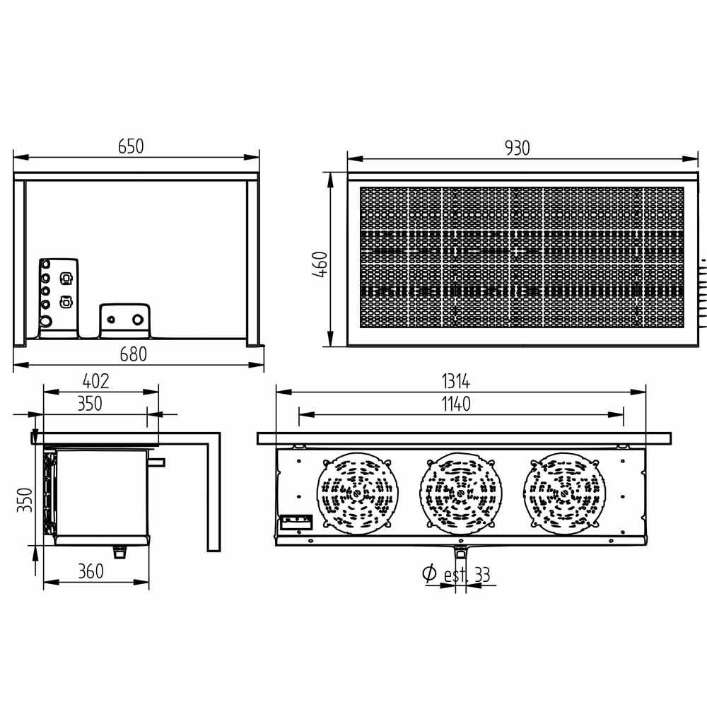 Diamond cooling group "by-block" t&deg; -5&deg;+5&deg;