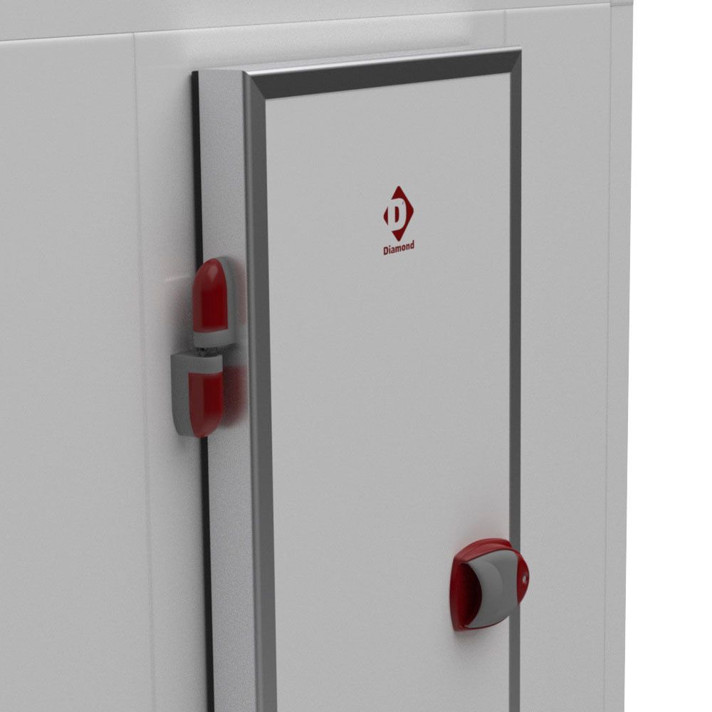 Diamond option: door with hinge on the left