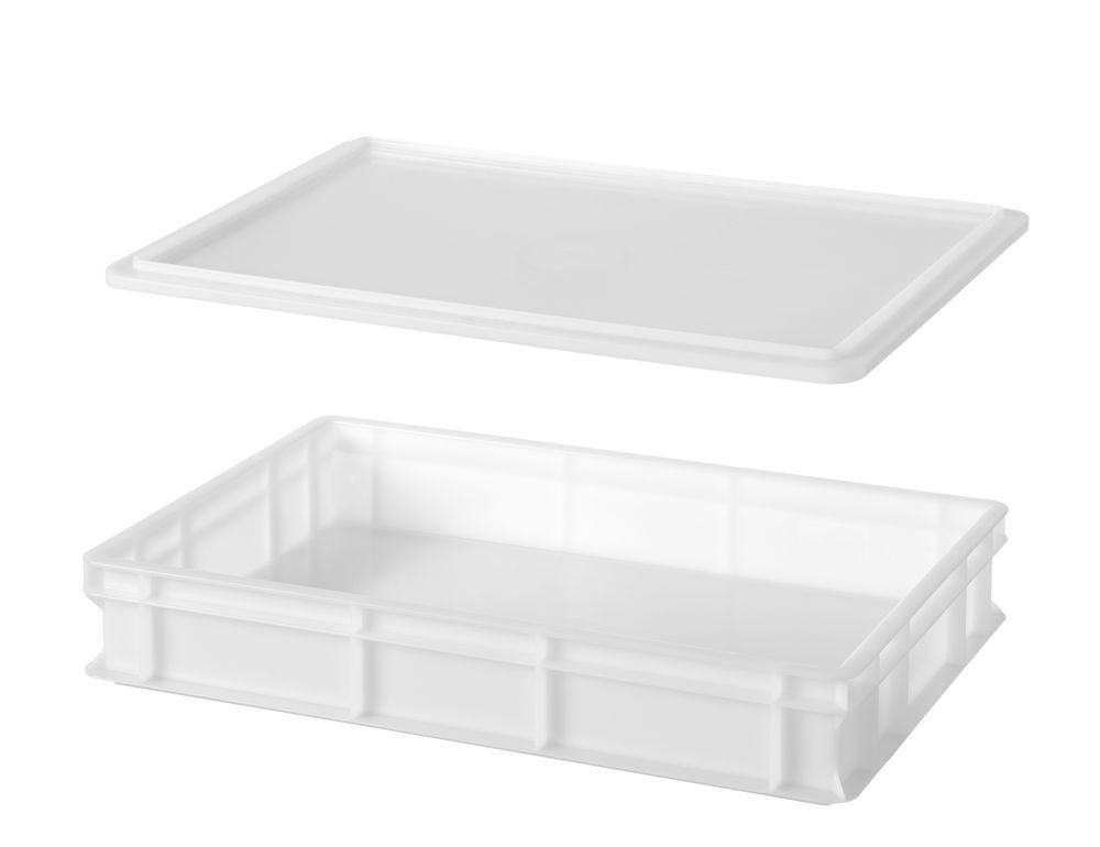 AmerBox pizzadeegdoos 600x400, Profi Line, Wit, 600x400x(H)100mm, Rechthoekig