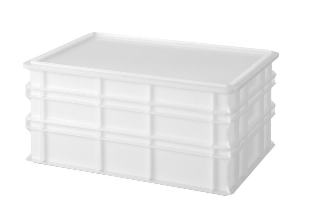 AmerBox pizzadeegdoos 600x400, Profi Line, Wit, 600x400x(H)100mm, Rechthoekig
