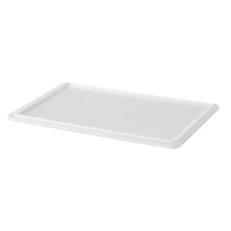 AmerBox deksel voor pizzadeegdozen, Profi Line, Wit, 600x400mm, Rechthoekig