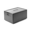 Hendi thermobox, Kitchen Line, GN 1/1, 80L, Zwart, 685x485x(H)360mm