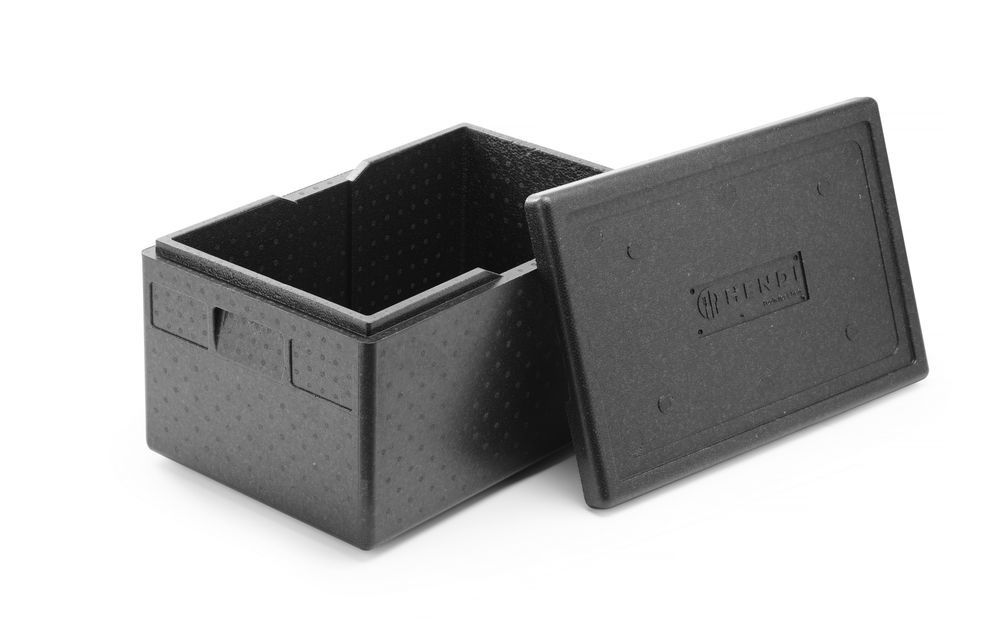 Hendi thermobox, Kitchen Line, GN 1/1, 46L, Zwart, 600x400x(H)320mm
