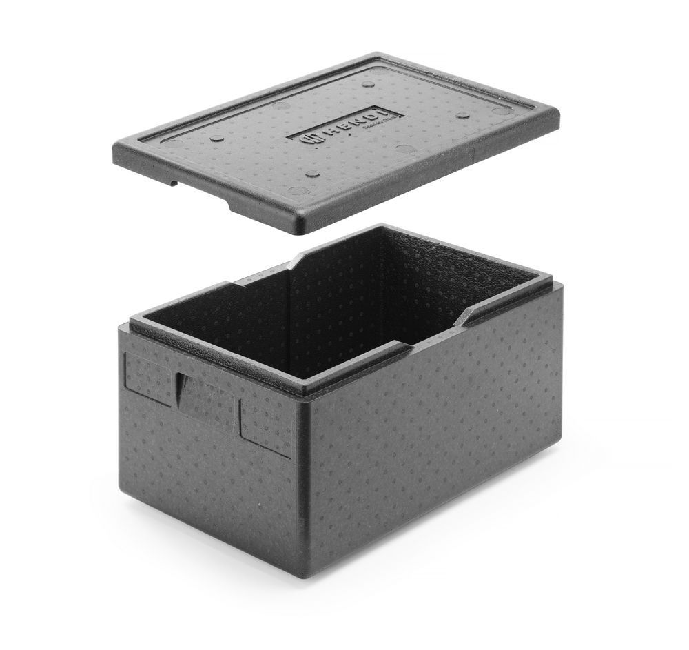 Hendi thermobox, Kitchen Line, GN 1/1, 46L, Zwart, 600x400x(H)320mm
