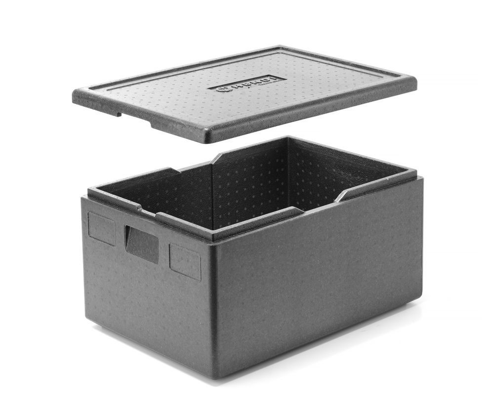 Hendi thermobox, Kitchen Line, GN 1/1, 80L, Zwart, 685x485x(H)360mm